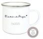 Preview: ♥ Becher Tasse Emaillebecher personalisiert MaMa PaPa, Einschulung KITA Dankeschön, Muttertag, Vatertag Abschied, Jubiläum, Geschenk, von Lüttentüddel